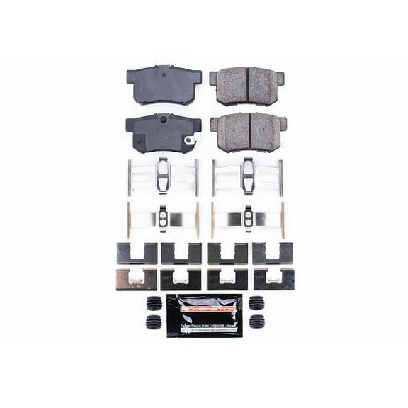 Power Stop Rear Z23 Evolution Carbon-Fiber Ceramic Brake Pads Z23-537