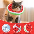 thumbnail image 3 of Minzimin 1Pack Cat Cone Collar Soft, Adjustable Cat Recovery Collars Spay Cones to Stop Licking, Cute Donut E Collar After Surgery, Anti-Lick Wound Healing Elizabethan Collar for Kittens, 3 of 7
