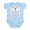 Sky Blue, variant on CafePress - Gymnastics...Just Like MOM Infant Bodysuit - Baby Light Bodysuit, Size Newborn - 24 Months
