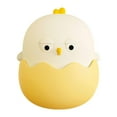 thumbnail image 1 of Lámpara de noche de pollito de cáscara de huevo, luz de grifo, lámpara portátil regulable para guardería de bebé, lámpara de silicona para dormitorio,, 1 of 7
