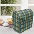 thumbnail image 3 of Hipster Stand Mixer Cover, Argyle Pattern White Dotted Lines Vintage Traditional, Kitchen Appliance Organizer Bag Cover with Pockets, 5 Quarts, Charcoal Grey Pale Green, by Ambesonne, 3 of 4
