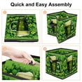 thumbnail image 4 of Saint Patrick's Day Foldable Clothes Storage Bins with Handle 10.8"x10.5"x10.6" Large Capacity - Storage Baskets, Storage Cubes, 4 of 6