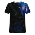 thumbnail image 5 of Xysaqa Men's 3D Colorful Graphic Print Shirt Big & Tall Short Sleeve Casual Shirts Summer Tees Tshirts Top M-5XL, 5 of 5