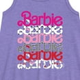 thumbnail image 2 of Barbie - Stacked Barbie Vday - Toddler and Youth Girls A-line Dress, 2 of 4
