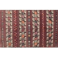 thumbnail image 1 of Ahgly Company Machine Washable Indoor Rectangle Contemporary Dark Almond Brown Area Rugs, 4' x 6', 1 of 7