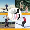 thumbnail image 3 of TELOLY 2026 New 4 Pairs Running Toe Socks,Five Finger Trainer Socks,Toe Separator Socks for Men and Women for Running,Yoga,Gym,Sports Pink, 3 of 4