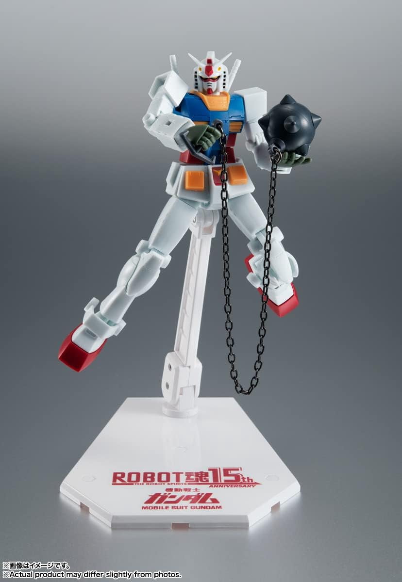 Tamashii Nations - Mobile Suit Gundam -  RX-78-2 Gundam ver. A.N.I.M.E. ~Robot Spirits 15th Anniversay~, Bandai Spirits The Robot Spirits Collectible Figure