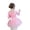 Pink Long-Sleeved Shirt, variant on LYMAYTER Ballet Leotards for Girls Long Sleeve Ballet Dress 3Y-11Y Toddler Short-Sleeved Dance Outfit