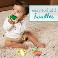 thumbnail image 2 of Juego de 3 Mordedores Lil' Nibbles de Silicone Infantino, Sin BPA, 2 of 8