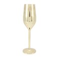 thumbnail image 1 of Copa de vino de acero inoxidable, hermosa y elegante copa de champán de metal para cenas y fiestas, color dorado., 1 of 14