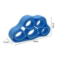 thumbnail image 2 of Banda Elástica de Silicona Wdftyju 3 uds 5 Dedos Azul 6.6 Libras, 2 of 4