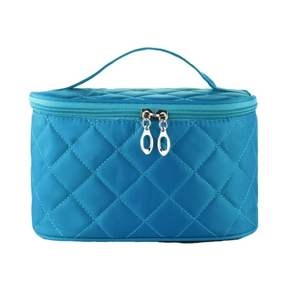 Makeup Bag Crushing Resistance Convenient Polyester Travel Train Makeup Organizer for Indoor