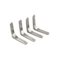 thumbnail image 3 of Heavy Duty L Shaped Steel Shelf Wall Mount Brackets for DIY Home Decor Furniture, 3 of 9