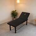 thumbnail image 3 of Massage Fitted Sheet Brushed Polyester Bed Cover For Spa Salon & Universal Size With All Round Elastic Machine Washable round Coffee Table Cloth Elegant Tablecloths for Rectangle Tables Disposable, 3 of 7