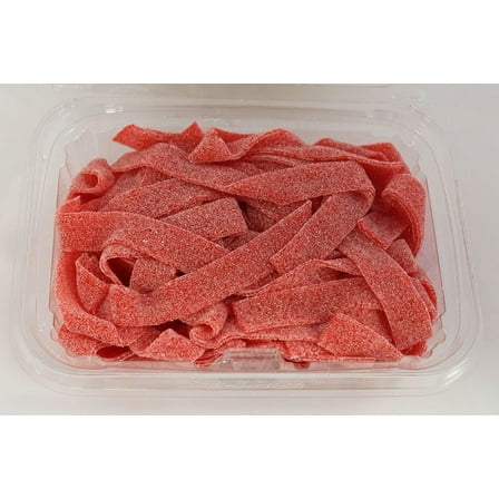 Strawberry Sour Belts 10 oz Tub