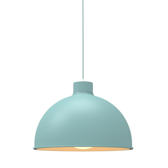Lampara de techo colgante decorativo Macaron retro 36 cm de diámetro ilios innova Azul