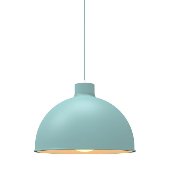 Lampara de techo colgante decorativo Macaron retro 36 cm de diámetro ilios innova Azul