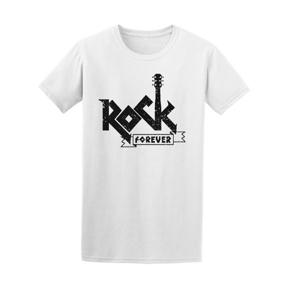 Rock Music Forever Vintage Tee Men's -Image by Shutterstock