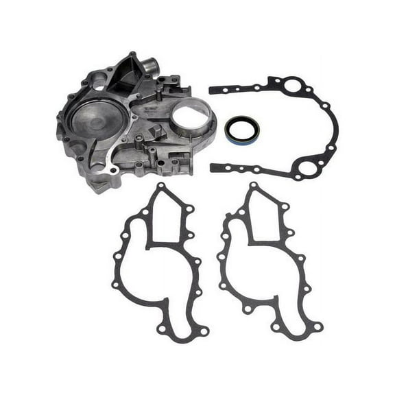 Timing Cover with Gaskets Kit - Compatible with 1990 - 2007 Ford Taurus (From 03/26/1990) 1991 1992 1993 1994 1995 1996 1997 1998 1999 2000 2001 2002 2003 2004 2005 2006