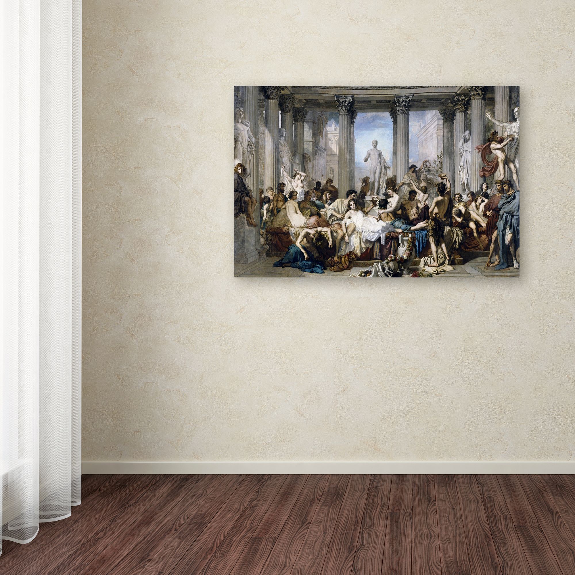 Trademark Fine Art 'Romans During The Decadence' Canvas Art by Couture