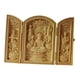 thumbnail image 3 of Escultura en miniatura de Buda Rey, obra de arte, decoración, mano de obra fina, decoración, suministros budistas, escultura de Feng Shui, 3 of 9