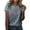 Gray, variant on IROINNID Women Printed Round Neck Short Sleeve Casual T-shirt Pullover Blouse Tops