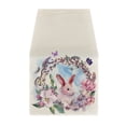 thumbnail image 2 of Cqxid Decorative Table Banner Under $5 Easter Table Flag Digital Printing Linen Table Mat Rabbit Eggs Party Adornment Tablecloth, 2 of 4