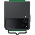 thumbnail image 1 of Silic Covr W/Strap Z Flip 4 Noir, 1 of 5