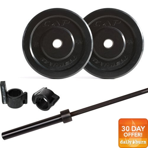 CAP Barbell 150Pound Eco Dumbbell Weight Set with Rack