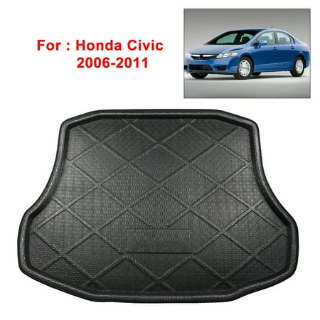 Honda Trunk Tray - Car Rear Trunk Liner Cargo Mat Floor Tray for Honda Civic 2006-2011