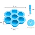 thumbnail image 1 of Khoml Silicone Popsicle Molds, Baby Popsicle Molds Silicone Bpa Free, 1 of 5