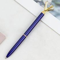 XaTanion Rollerball Pen Diamond Pen Party Favorite Pen Gift Galentines Gift Idea Shower Bling Pen Guest Bridal Party Plan Diamond Wedding Gift Pen Christmas Gift Xmas 2ML,Blue1,5.5 Inch