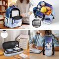 thumbnail image 3 of HUIACONG Backpack Set&nbsp;Snow Penguin 17 Inch 4 Pcs Main Pack, Lunch Bag, Pencil Case & Bottle Sleeve, Ergonomic Padded, for Boys Girls Ages 5-10, 3 of 7