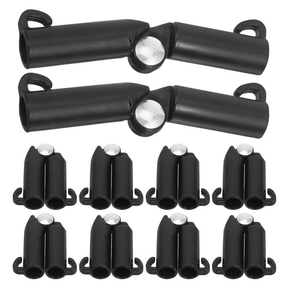 Plant Stake Connector Tomato Plant Clips Garden Cross Buckle Clip Connecting Buckles for Bamboo Canes Grow Tunnel