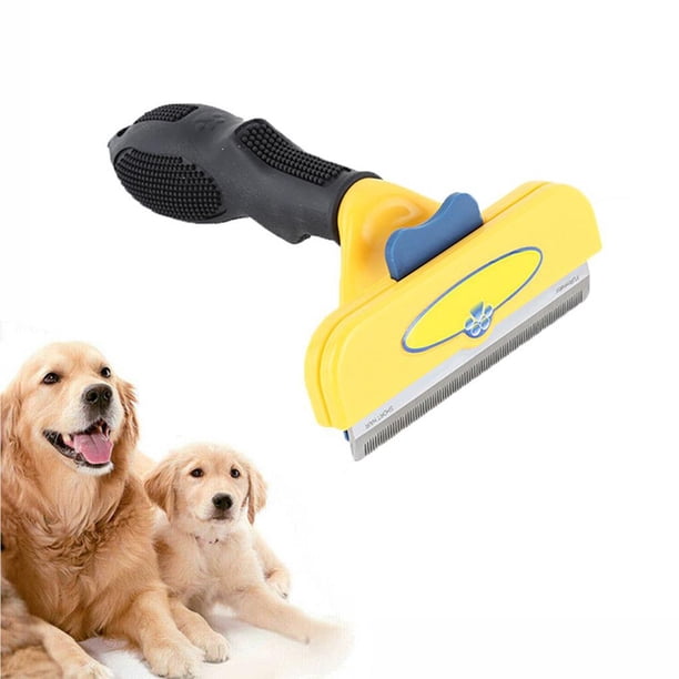 Mascota Perro Gato Largo Pelo Corto Aseo Peine Recortador De Piel Rastrillo Peine Herramienta De Cepillo De Pelo Eigraketly PT001510-02