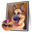 thumbnail image 2 of Diamond Drill German Shepherd Dog 5D DIY Kits de pintura Full Square Wall Decor FLhrweasw Nuevo, 2 of 9