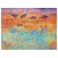 thumbnail image 1 of Great BIG Canvas | Rolled Chris Vest Poster Print entitled Cranes in Soft Mist, 1 of 4
