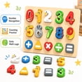 thumbnail image 6 of Rirool Wooden Alphabet Puzzle Board Game for Kids, Montessori Color Matching Learning Toy, Early Education Fine Motor Skills Activity, Preschool Classroom Gift for Boys Girls Ages 3+, 6 of 8