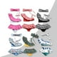 thumbnail image 3 of Traje de baño con volantes para niña pequeña, conjunto de bikini, ropa de playa de un hombro, traje de baño de princesa de 3 piezas, 4-5t, azul Feliz Sencillez, 3 of 5