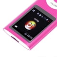 thumbnail image 2 of Portable MP3 Player with 1.8 inch TFT Screen, HiFi Sound, 7 Sound Effect Modes, USB Rechargeable, Pink Digital Video Music Player with 8GB Memory Card, 2 of 4