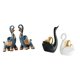 thumbnail image 1 of Figura de elefante,Figuras de elefantes,estatuas,adornos de animales,Escultura coleccionable para dormitorio,decoración del hogar,regalo.,estatua de cisne,Estatuas y figuras de cisnes de, 1 of 8