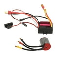 thumbnail image 2 of Powerful Brushless Motor,  Construction, Wide Compatibility, Precise Design, Easy Installation, 2430 Brushless Motor 35A Brushless ESC Kit for  1/16 1/18 RC Car, 2 of 7