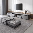 thumbnail image 3 of Floor Bedroom Coffee Tv Cabinet Table Center Modern Storage Cheap Tv Stand Style House Home Basses Meubles Living Room Furniture My Lux Decor Round, 3 of 16