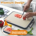 thumbnail image 5 of Vesteel Stainless Steel Cutting Board, Double Sided Steel Cutting Boards for kitchen, non toxic Chopping Board, 5 of 7