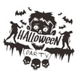 thumbnail image 2 of Elodie wall Sticker Door Stickers Effect Home Decoration Halloween Style07, 2 of 8