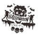 thumbnail image 1 of Arte de pared del dormitorio engomada de pared de de Halloween de historieta negra Estilo05 Sunnimix Etiqueta de la pared de PVC negra, 1 of 8