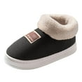 thumbnail image 6 of Mostsola Boots for Women Cozy Fuzzy Memory Foam House Slipppers Casual Indoor Slip on Shoes, 6 of 6
