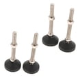 thumbnail image 1 of 4x Pies de Niveción Nivedores de Muebles Ajustables de material acero Al Carbono - M12x100mm Negro Yotijar Pies de nivelación ajustables, 1 of 5
