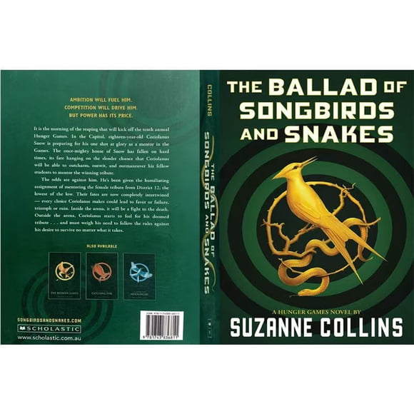 Holiday Gift The Book Is Really Great You Should Have It A book The Hunger Games: Catching Fire 4 - Song of the Serpent (paperback edition, 413 pages) Birthday Gift Collectible Makeup Organizers