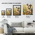 thumbnail image 4 of Shih Tzu In Wildflower Field Claude Monet Style Dog Oil Painting Extra Large XL Wall Art Poster Print, 4 of 5